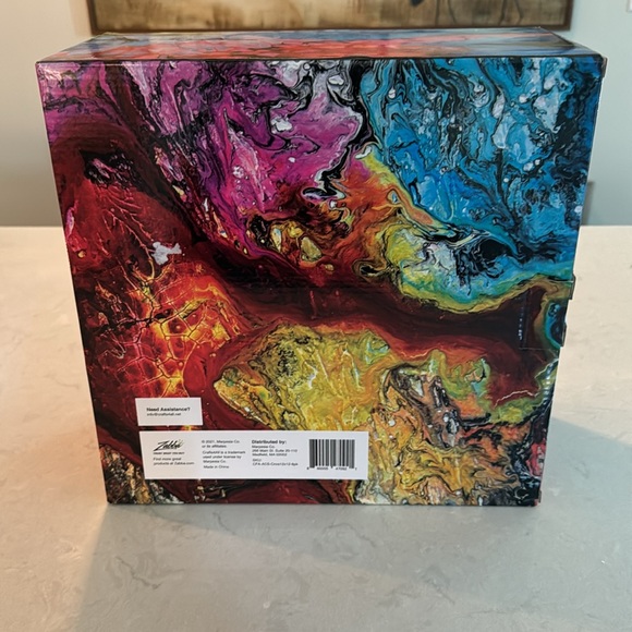 Crafts 4 All 8 Pack Stretched Canvas 12 x 12 100% Cotton - Picture 2 of 3